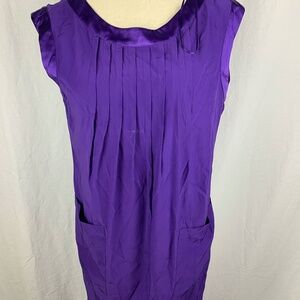 Ali Ro silk purple dress